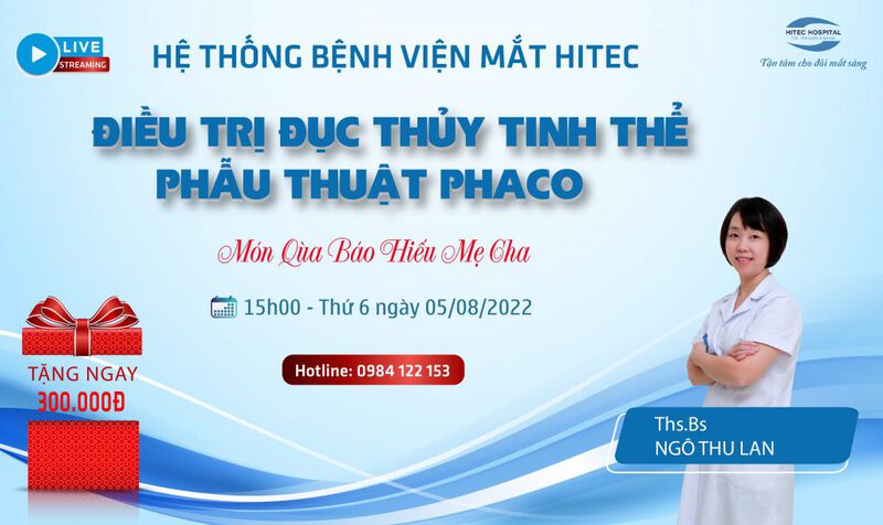 Phẫu thuật đục thủy tinh thể