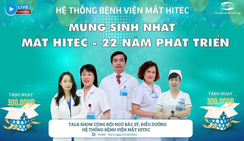 mừng sinh nhật bệnh viện mắt hitec